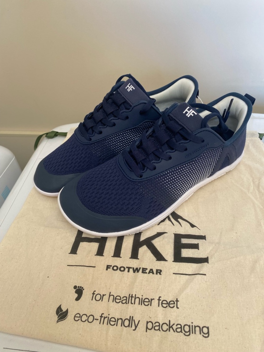 HF Hike Unisex Stride Navy Athletic Sneakers